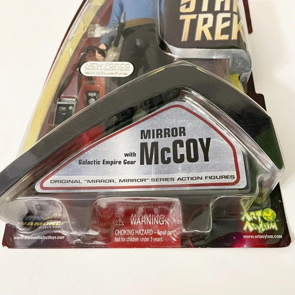 Art Asylum Star Trek Mirror Dr McCoy Action Figure Galactic Empire Gear - Picture 16 of 16